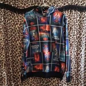Stranger Things Hooded Sweatshirt size Medium